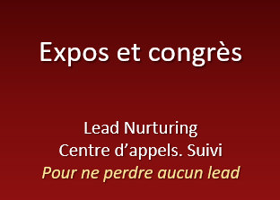expositions, congrèses